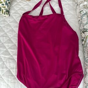 Tommy Bahama Fuchsia One-Piece Swimsuit